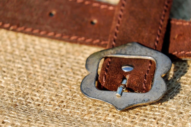 Belt turned into a necklace