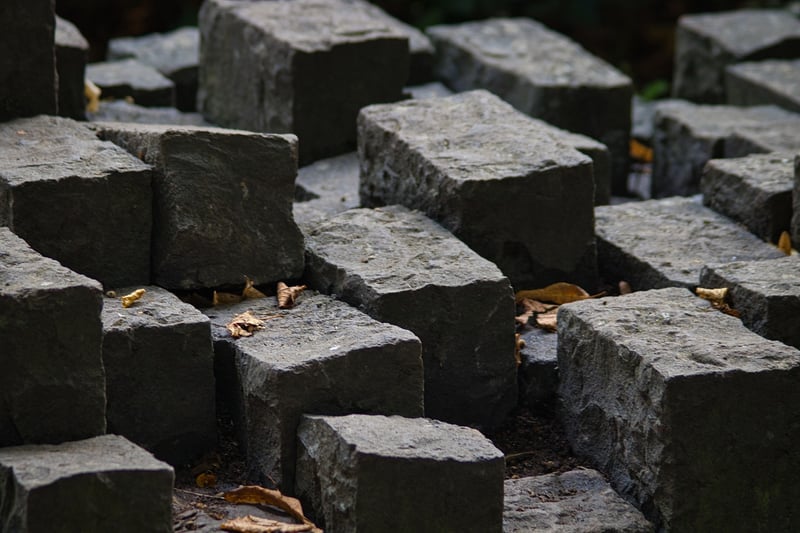 Upcycled Plastic Bottle Building Blocks