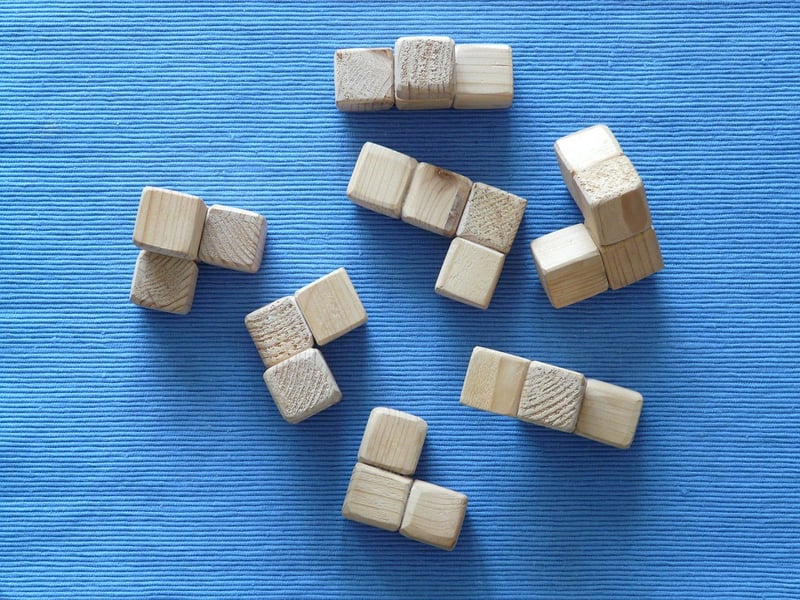 Upcycled Wooden Puzzle